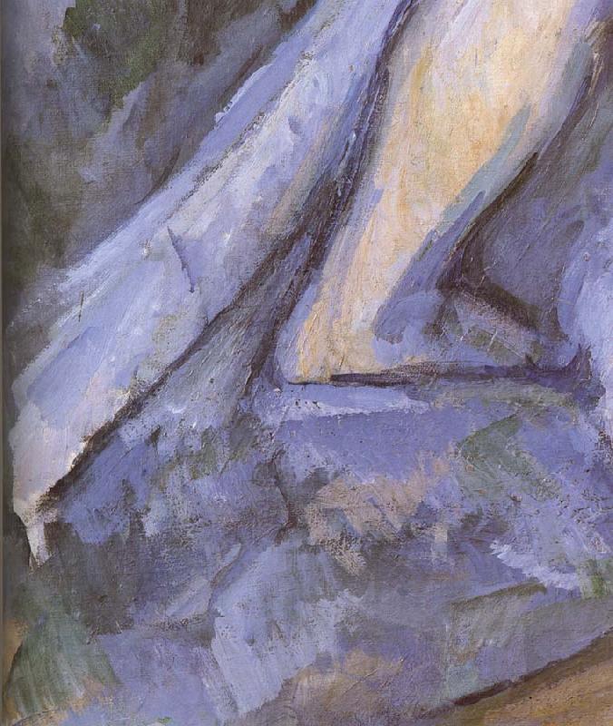 Paul Cezanne Detail of  Portrait of bather France oil painting art